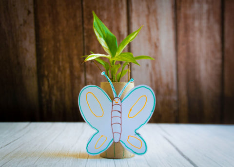 Butterfly Roll Planter