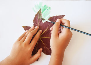 Colorful Leaf Profile