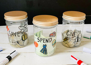 Spend, Save, Share