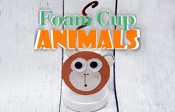 Foam Cup Animals