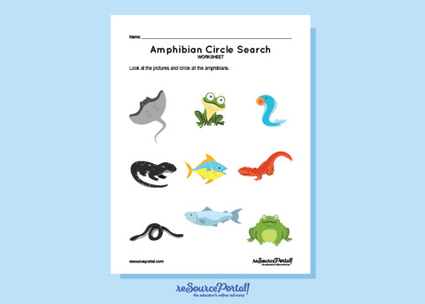 Amphibian Circle Search