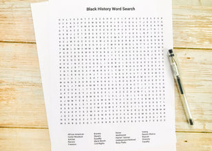 Black History Word Search