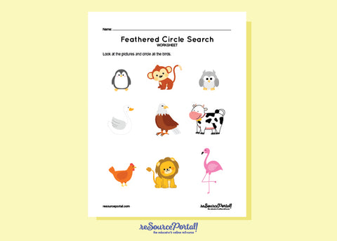 Feathered Circle Search