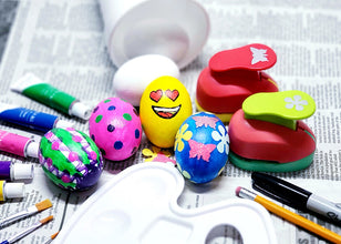 Colorful Easter Eggcorations