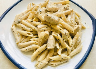 White Sauce Chicken Pasta