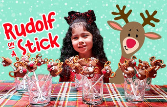 Rudolph on a Stick