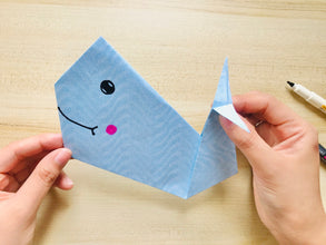 Origami Whale