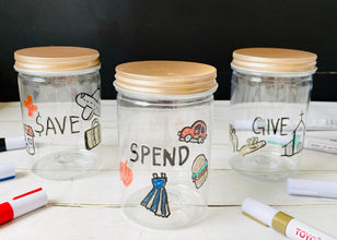 Spend, Save, Share